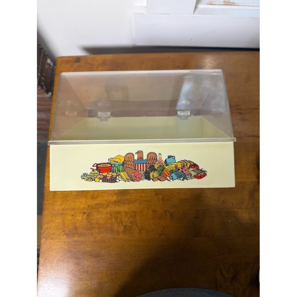 Vtg 1973/1974 McCall's Great American Recipe Card Case Replacement Empty Eagle - Picture 6 of 8